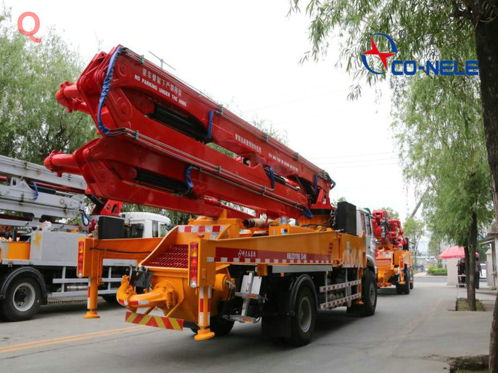 小型泵車，小型混凝土泵車，天泵