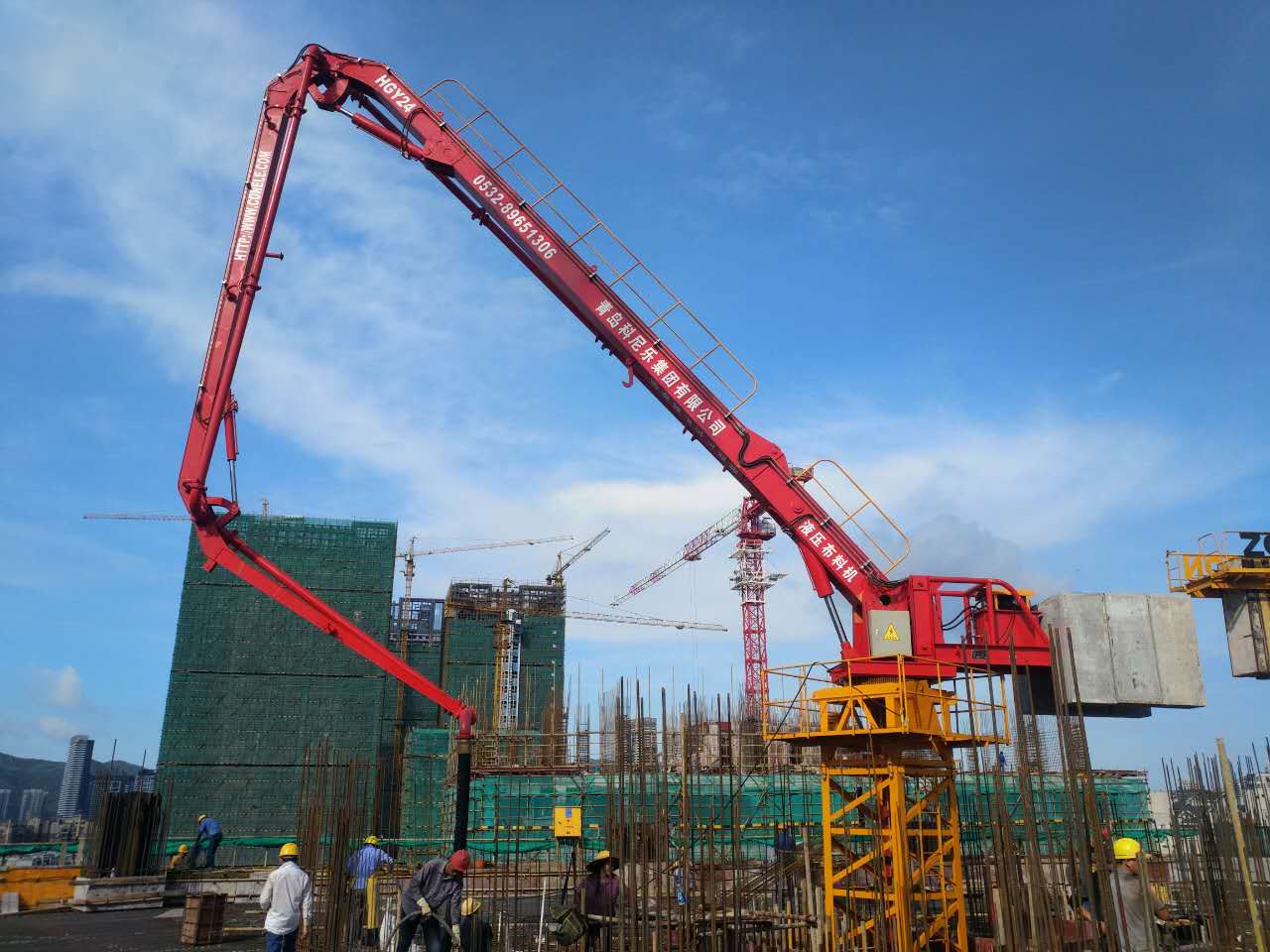 混凝土布料機，布料機