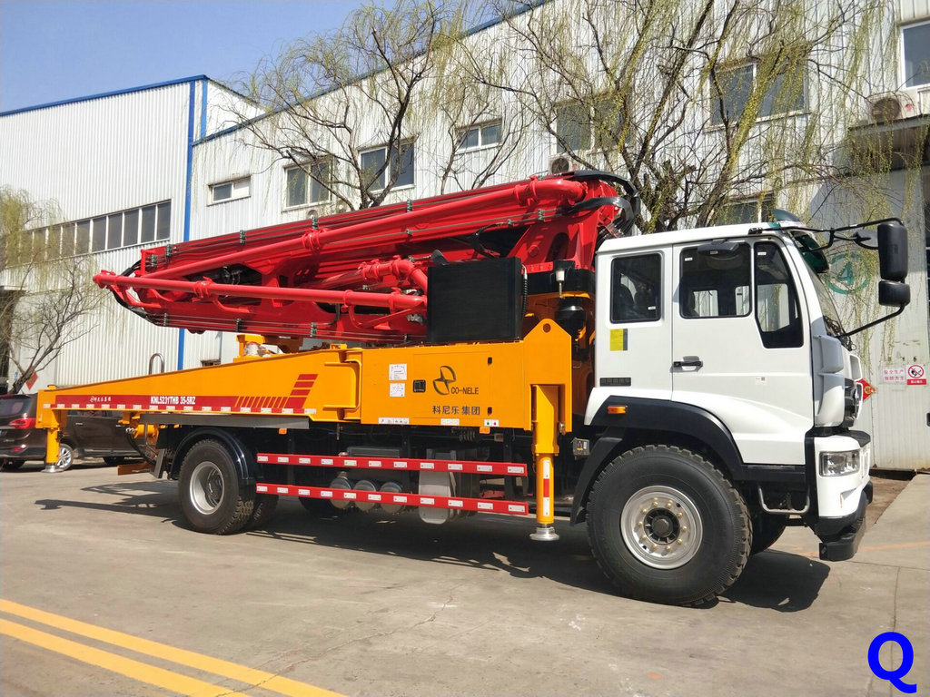 小型混凝土泵車，混凝土泵車、天泵、小型泵車